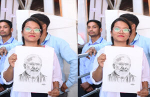 रायपुर : प्रधानमंत्री की संवेदना से खिला एक पल — एक बेटी की कला को मिला आदर और अपनापन