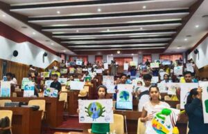 प्लास्टिक प्रदूषण के खिलाफ विश्व पर्यावरण दिवस पर जनजागरूकता अभियान, , 450 बच्चों ने लिया भाग