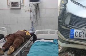 नशे में धुत कार चालक ने लोगों को रौंदा, एक की मौत, तीन गंभीर, कुछ लोगों ने भाग कर अपनी जान बचाई