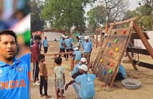 बस्तर के युवाओं को मिलेगा प्रतिभा निखारने का मौका, सचिन तेंदुलकर 50 गांवों में बनवा रहे मैदान