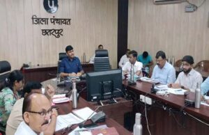 कलेक्टर ने नामांतरण, बंटवारा और सीमांकन के लंबित प्रकरणों की तहसीलवार समीक्षा की
