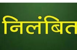 रायपुर : युक्तियुक्तकरण में अनियमितता: विकासखंड शिक्षा अधिकारी सुरेन्द्र जायसवाल निलंबित