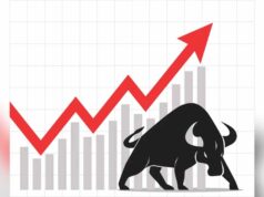 शेयर बाजार में आखिरी घंटे की बड़ी पलटी, सेंसेक्स 900 अंक उछला, दिखा 10 का दम
