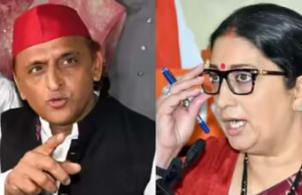 ‘गोरखपुर से चुनाव लड़कर दिखाएं दम’, स्मृति ईरानी का अखिलेश यादव पर तीखा पलटवार
