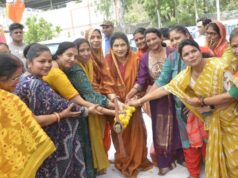 राज्यमंत्री कृष्णा गौर ने किया अवधपुरी में 3.36 करोड़ की लागत से 4 लेन सीसी सड़क का भूमिपूजन