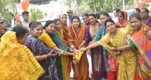 राज्यमंत्री कृष्णा गौर ने किया अवधपुरी में 3.36 करोड़ की लागत से 4 लेन सीसी सड़क का भूमिपूजन