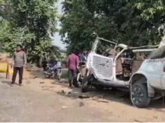 शादी से लौट रहे थे लोग, टवेरा और ट्रैक्टर-ट्रॉली की भिड़ंत में 5 की जान गई, 7 घायल