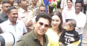 जन्मदिन पर सचिन का नन्हे फैन संग दिल छू लेने वाला पल