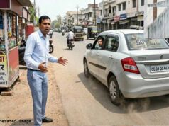 चालाक ड्राइवर की बड़ी ठगी, गुटखा लेने के बहाने उतारकर अकाउंटेंट से उड़ाए 50 लाख