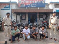 Durg में चोरी का नेटवर्क ध्वस्त, वाहन चोर गिरोह के 5 आरोपी पकड़े गए