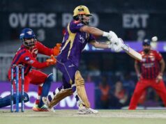 KKR बनाम LSG: इकाना स्टेडियम में कोलकाता ने खड़ा किया 156 रनों का चुनौतीपूर्ण स्कोर