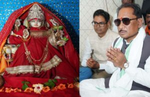 सुशासन तिहार में आस्था का संदेश, Vishnu Deo Sai ने माता कौशल्या मंदिर में किया पूजन