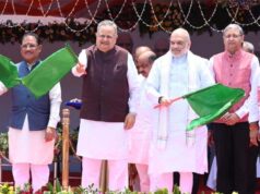 सुरक्षा व्यवस्था होगी और मजबूत, रायपुर में अमित शाह ने नई Dial-112 सेवा और मोबाइल फॉरेंसिक वैन को हरी झंडी दिखाई