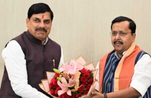 मुख्यमंत्री मोहन यादव की राष्ट्रीय अध्यक्ष नितिन नबीन से दिल्ली में बैठक, समसामयिक मुद्दों पर हुई चर्चा