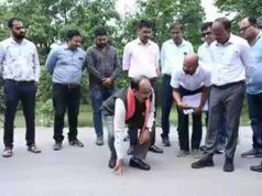 कचना ओवरब्रिज का जायजा लेने पहुंचे Arun Sao, कहा- काम में लापरवाही करने वाले पहले नपेंगे अधिकारी