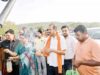 उद्योग मंत्री देवांगन ने नारियल तोड़कर कराया कार्य का शुभारंभ