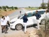 लोक निर्माण विभाग के सचिव ने अधिकारियों के साथ किया हाईवे प्रोजेक्ट का समीक्षा दौरा