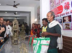 झारा शिल्प और बेलमेटल उत्पाद रहे आकर्षण का केंद्र