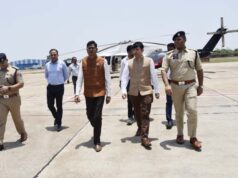 वित्तमंत्री ओपी चौधरी के स्वागत में उमड़ा जनसमूह, आत्मीय अभिनंदन किया गया