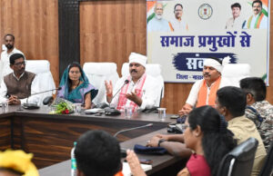 बस्तर के नव निर्माण का संकल्प, उपमुख्यमंत्री विजय शर्मा ने समाज से निभाने को कहा अग्रणी भूमिका