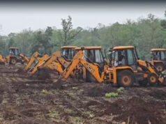 खंडवा में वन विभाग का मेगा अभियान, 30 JCB के साथ 600 कर्मचारियों ने 200 एकड़ जंगल से हटाया अतिक्रमण