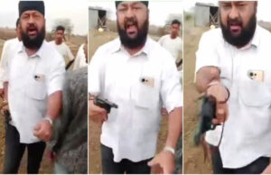उज्जैन में कांग्रेस नेता प्रतापसिंह गुर विवादों में, किसान को रिवॉल्वर दिखाकर धमकाने के आरोप से मचा बवाल