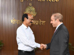 मध्य प्रदेश DGP कैलाश मकवाणा से नीदरलैंड के कॉन्सुल जनरल की मुलाकात, आपसी सहयोग को लेकर अहम चर्चा