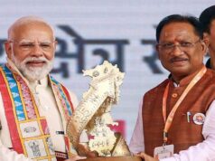 प्रधानमंत्री नरेंद्र मोदी के 12 साल के कार्यकाल पर CM साय का संदेश, दीं शुभकामनाएं और बधाई