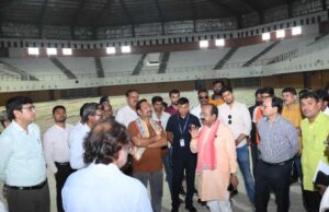 खेल प्रशिक्षण केंद्र का औचक निरीक्षण कर अधिकारियों को दिए विस्तृत दिशा-निर्देश
