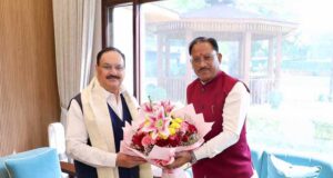 CM साय-जेपी नड्डा की अहम मुलाकात, स्वास्थ्य सुविधाओं और खाद-बीज व्यवस्था को लेकर बनी रणनीति
