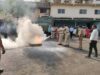 मॉक ड्रिल में आधुनिक उपकरणों के माध्यम से आग बुझाने के सीखे तरीके