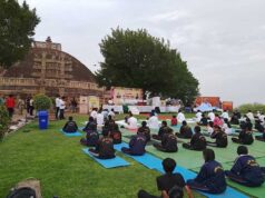 अंतर्राष्ट्रीय योग दिवस पर ‘योग फॉर हेल्दी एजिंग’ थीम पर किया योगाभ्यास