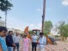 जल संसाधन विभाग और रिसाली निगम के संयुक्त अभियान में शासकीय भूमि कराई गई अतिक्रमण मुक्त