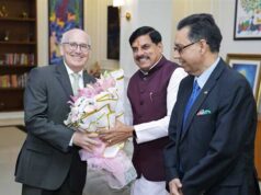 मुख्यमंत्री निवास में जर्मनी के काउंसलेट जनरल हालियर से मुलाकात, औद्योगिक एवं आर्थिक सहयोग पर हुआ विचार-विमर्श
