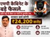 मुख्यमंत्री डॉ. यादव की अध्यक्षता में कैबिनेट बैठक, विकास कार्यों को मिली नई गति