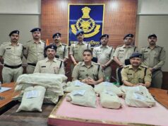13 किलो 850 ग्राम एमडी ड्रग एवं 9 किलो 109 ग्राम केमिकल जप्त दो आरोपी गिरफ्तार