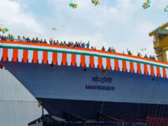 INS महेंद्रगिरी की कमीशनिंग, राजनाथ सिंह ने ड्रोन हब की बताई बड़ी योजना; नौसेना की बढ़ी शक्ति