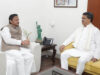 उप मुख्यमंत्री शुक्ल ने त्रिपुरा के CM डॉ. माणिक साहा का किया स्वागत, शिष्टाचार भेंट रही चर्चा में
