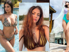 Malavika Mohanan Bikini Look: 32 साल की एक्ट्रेस का स्टनिंग अंदाज, ग्लैमरस तस्वीरों ने जीता फैंस का दिल