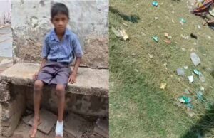 धमतरी स्कूल में टूटी शराब की बोतल से छात्र घायल, ग्रामीणों ने उठाए सुरक्षा पर सवाल