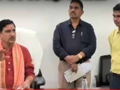 बिलासपुर समीक्षा बैठक में केंद्रीय मंत्री तोखन साहू का बड़ा एक्शन, जल जीवन मिशन की धीमी रफ्तार और बिजली कटौती पर जताई नाराजगी
