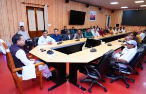 देवभूमि-छत्तीसगढ़ संवाद को मिली नई दिशा, मुख्यमंत्री धामी से मिले मीडिया प्रतिनिधि