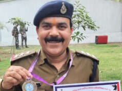 पुलिस महानिदेशक ने 5 हजार रुपए के नगद पुरस्कार से किया सम्मानित