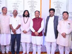मुख्यमंत्री विष्णुदेव साय समोदा में लोकार्पण-भूमिपूजन कार्यक्रम में हुए शामिल