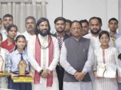 राज्य एवं जिला स्तर पर उत्कृष्ट प्रदर्शन करने वाले विद्यार्थियों से किया आत्मीय संवाद, उज्ज्वल भविष्य के लिए दी शुभकामनाएं
