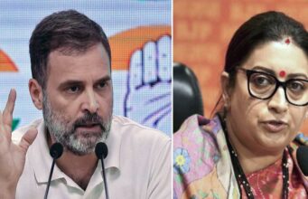 राहुल गांधी पर स्मृति ईरानी का निशाना, ‘वंदे मातरम’ से लेकर 33% महिला आरक्षण तक उठाए सवाल