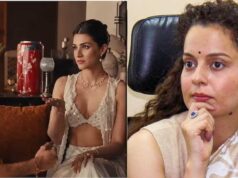 कृति सेनन के राखी ऐड पर कंगना का हमला, बोलीं- बिकिनी या अंडरगारमेंट्स में राखी क्यों?