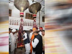 भुजरिया पर्व पर मुख्यमंत्री डॉ. मोहन यादव पहुंचे वाल्मीकि धाम, विधि-विधान से किया छड़ी-पूजन
