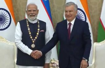 उज्बेकिस्तान में PM मोदी का सम्मान, यूरेनियम सप्लाई समेत कई अहम मुद्दों पर बनी सहमति