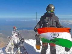 मध्यप्रदेश पुलिस की महिला आरक्षक वर्षा पटेल ने यूरोप की सर्वोच्च चोटी माउंट एल्ब्रुस पर फहराया तिरंगा